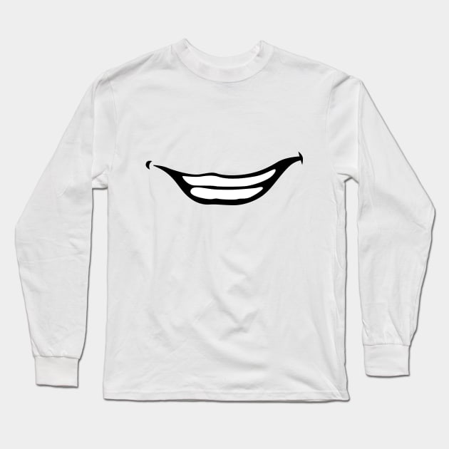 Smile Long Sleeve T-Shirt by sfajar